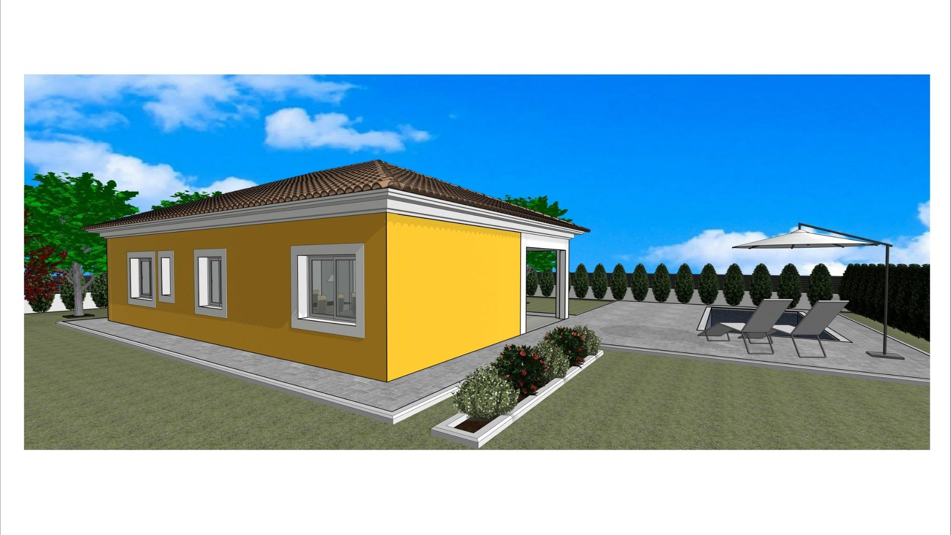 Nowa konstrukcja - Detached Villa - Pinoso - Lel