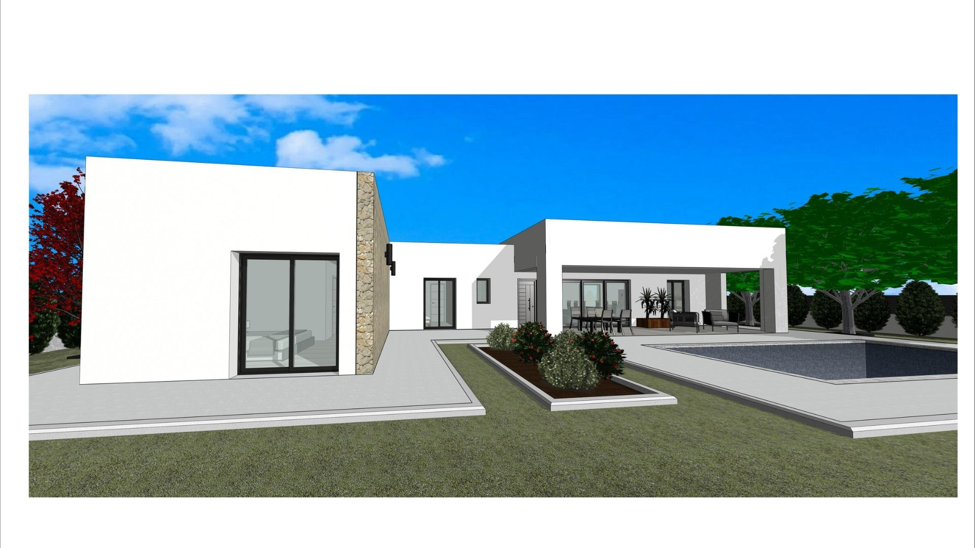 Nowa konstrukcja - Detached Villa - Pinoso - Lel