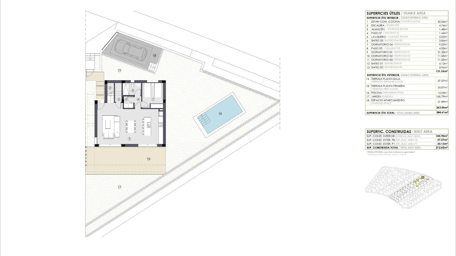 Nowa konstrukcja - Detached Villa - Polop - PAU 1