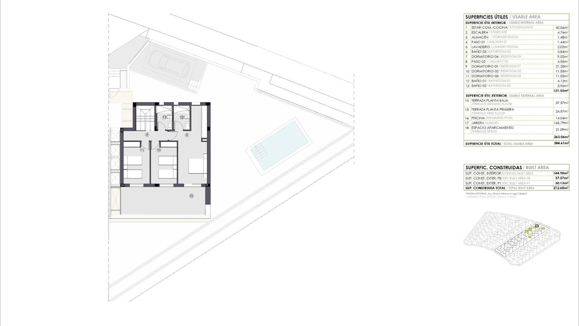 Nowa konstrukcja - Detached Villa - Polop - PAU 1