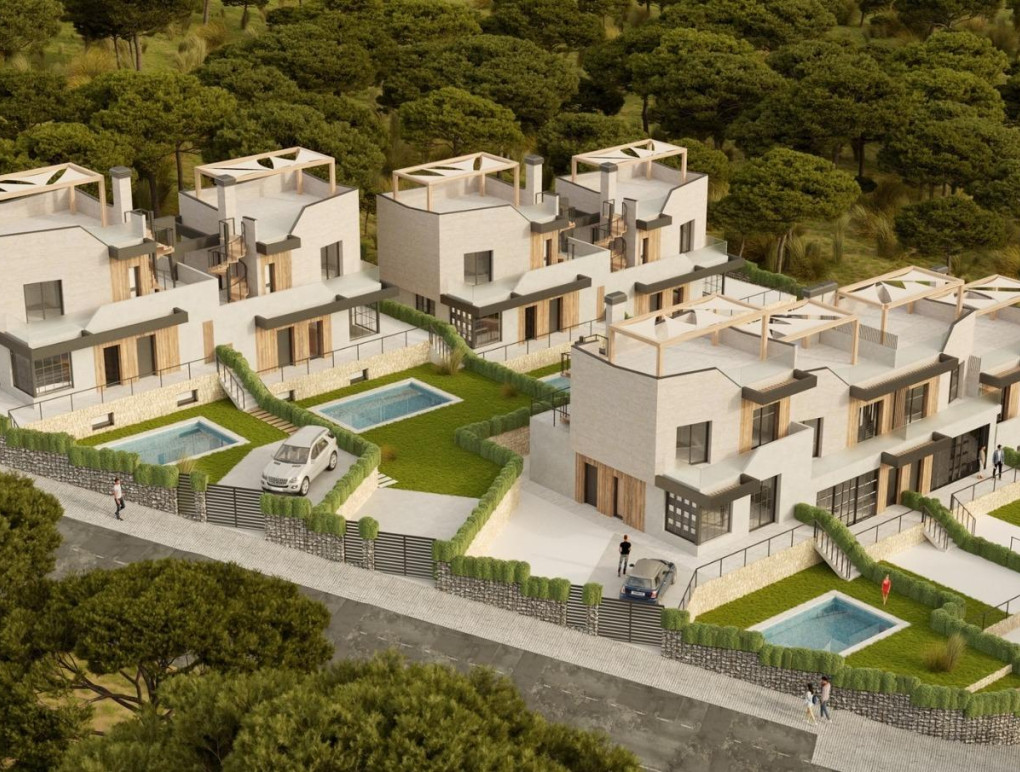 Nowa konstrukcja - Detached Villa - Polop - PAU1