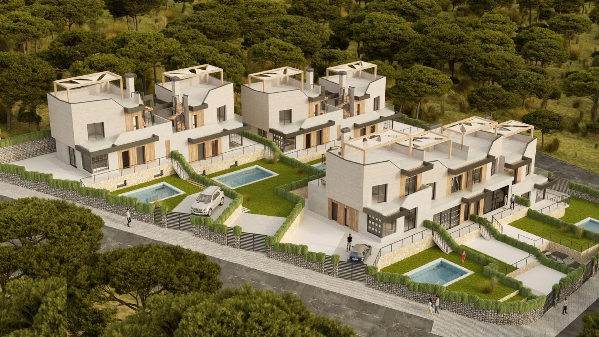 Nowa konstrukcja - Detached Villa - Polop - PAU1