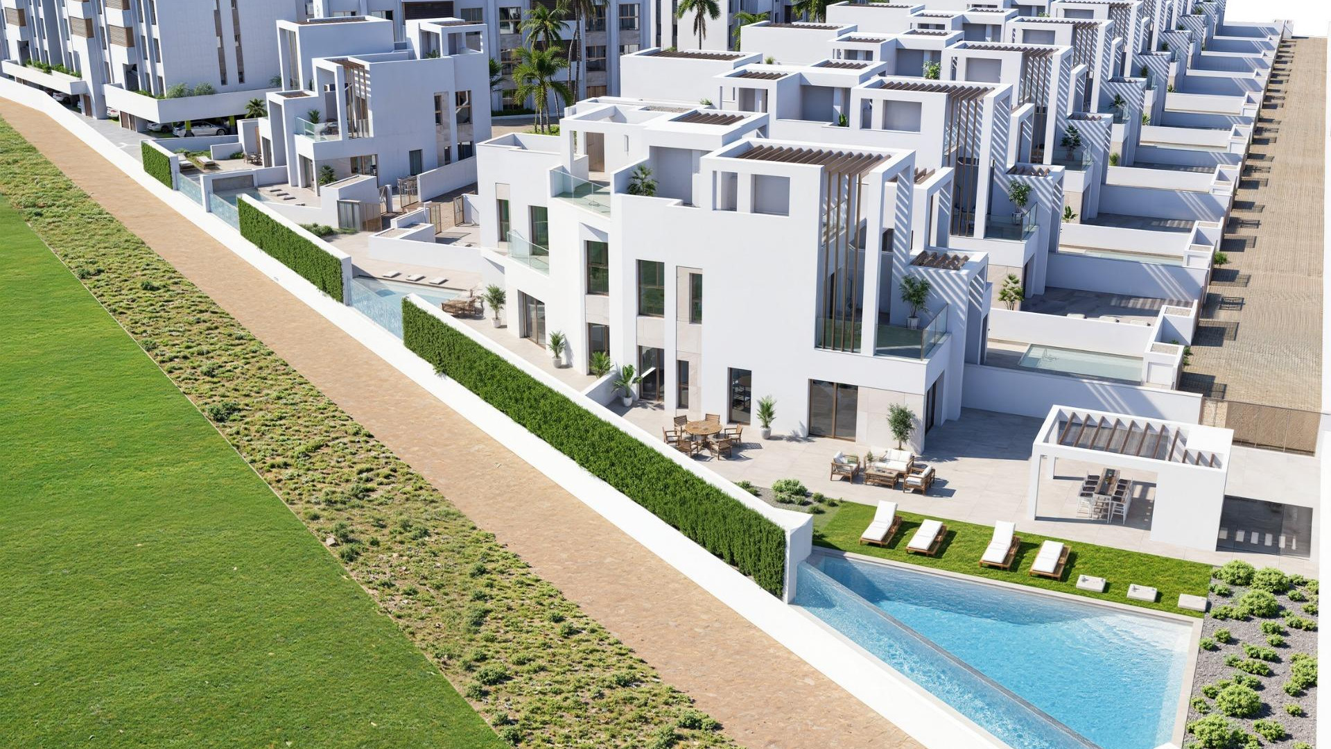 Nowa konstrukcja - Dom bliźniaczy - Los Alcazares - Serena Golf