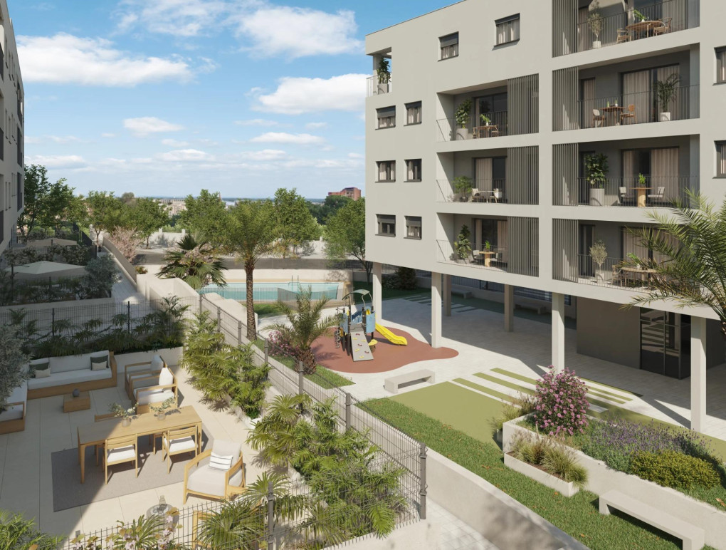 Obra Nueva - Apartamento en planta baja - Alicante - San Agustín