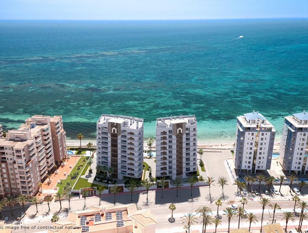 Obra Nueva - Apartment - La Manga del Mar Menor - 1ª Linea Del Mar Mediterraneo