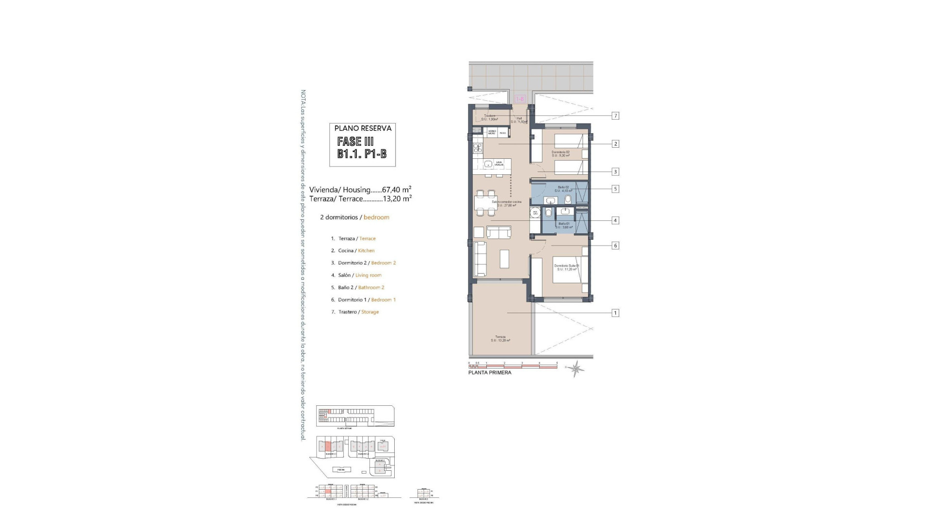 Obra Nueva - Apartment - Los Alcazares - La Serena Golf