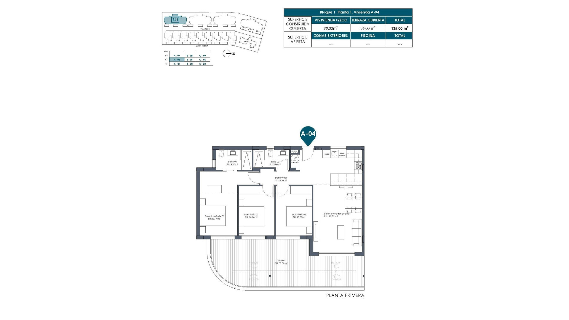 Obra Nueva - Apartment - Los Alcazares - Serena Golf