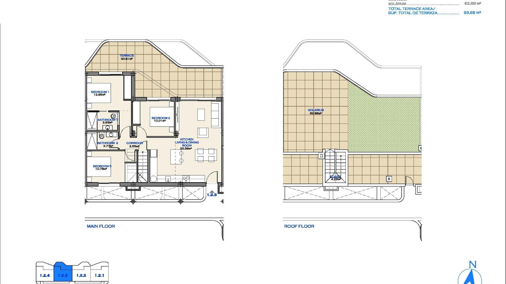 Obra Nueva - Apartment - Los Alcazares - Serena Golf