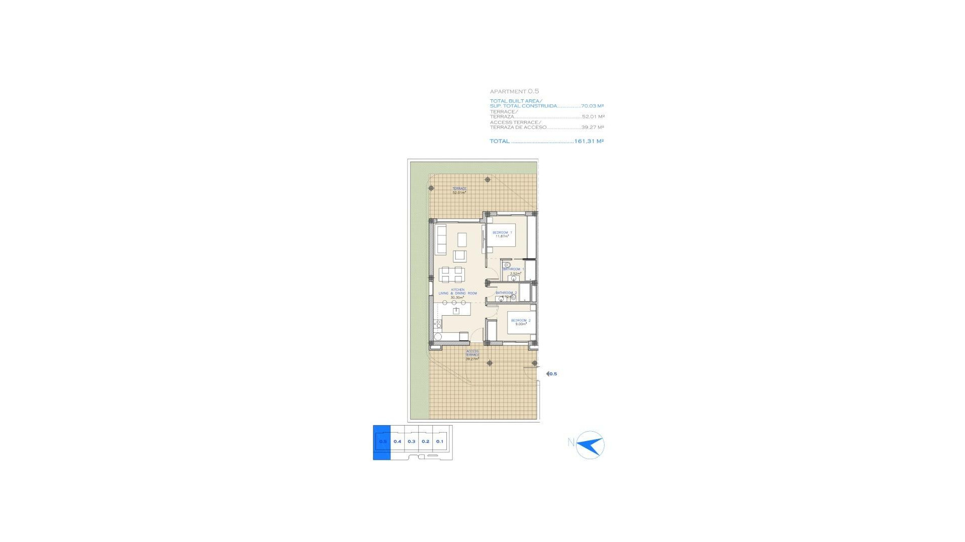 Obra Nueva - Apartment - Los Alcazares - Serena Golf