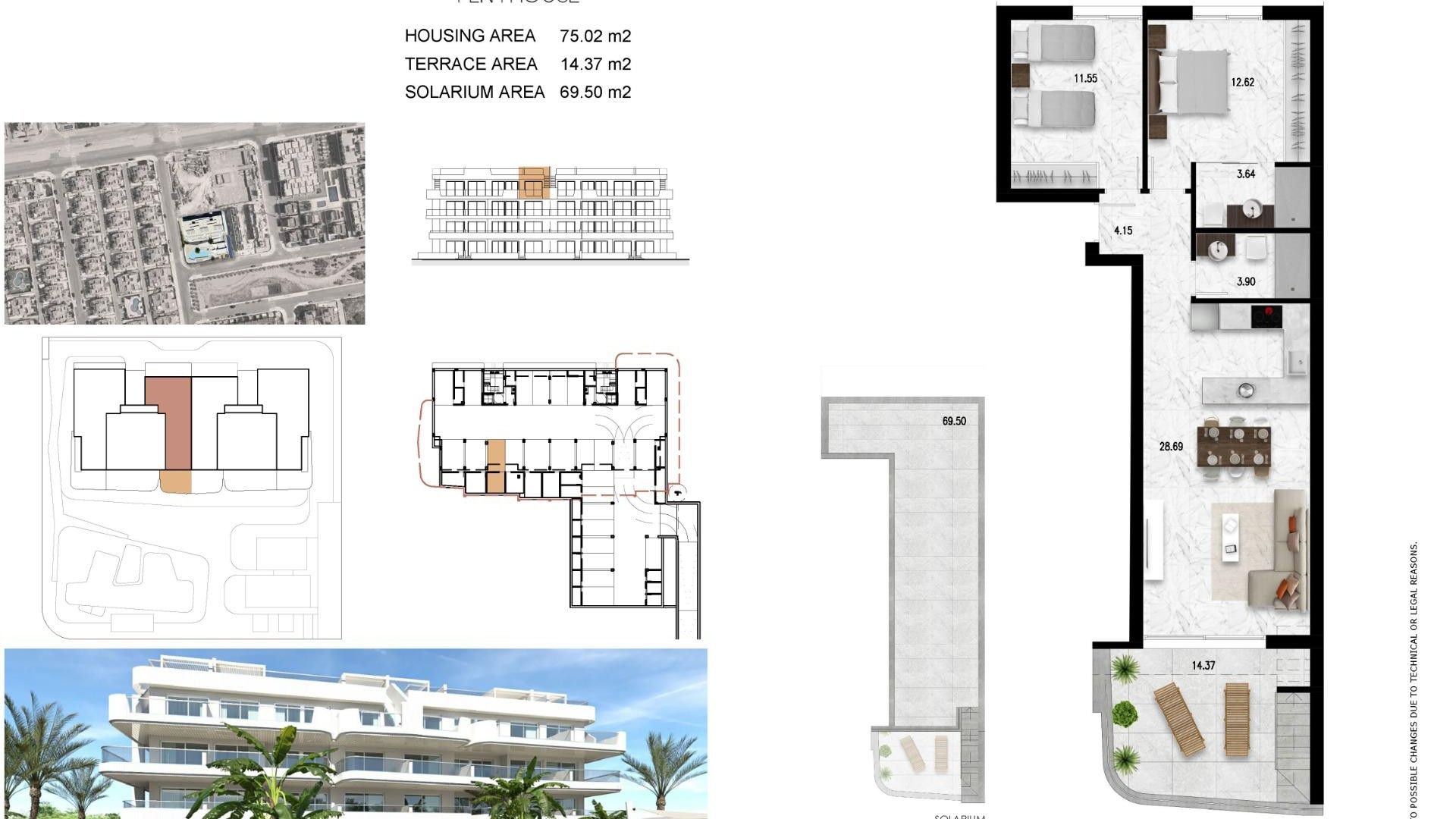 Obra Nueva - Apartment - Orihuela Costa - Lomas de Cabo Roig
