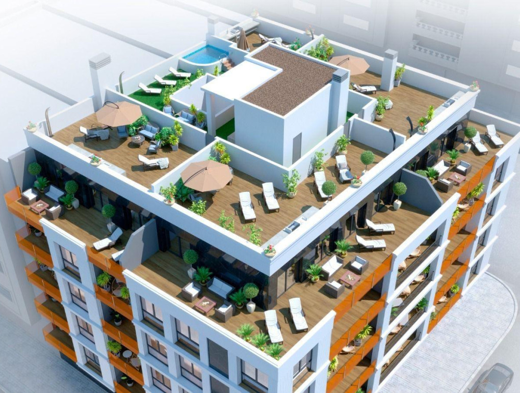 Obra Nueva - Apartment - Torrevieja - Parque de las Naciones