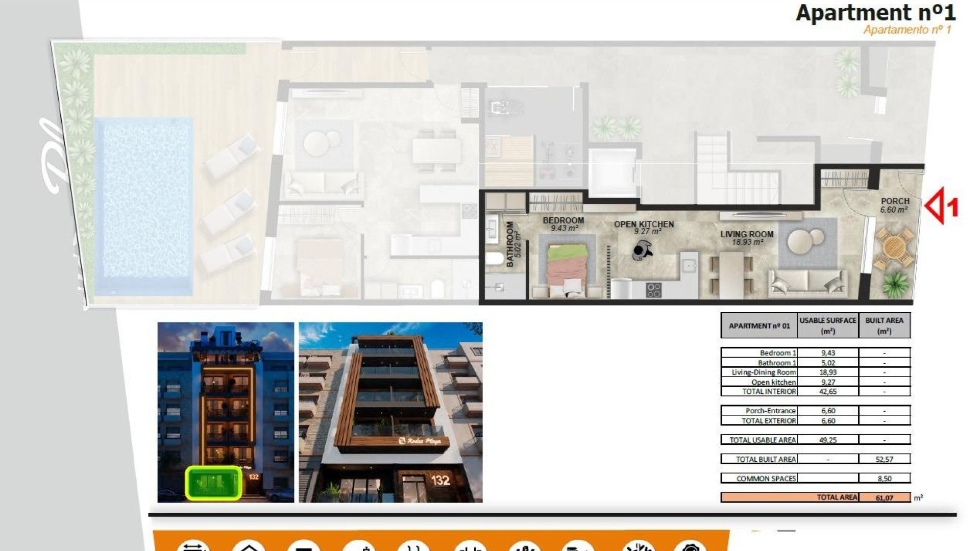 Obra Nueva - Apartment - Torrevieja - Playa de El Cura