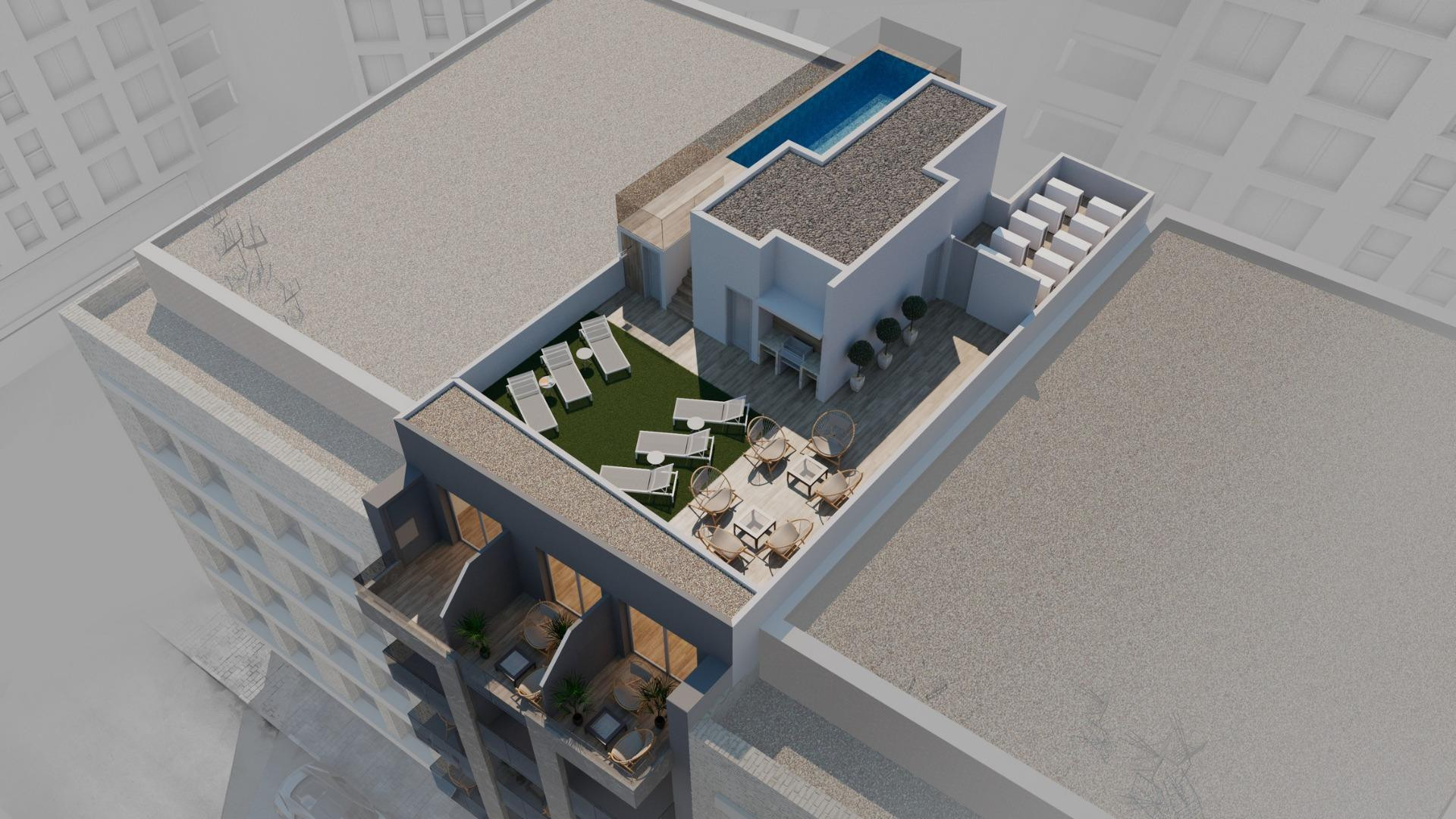 Obra Nueva - Apartment - Torrevieja - Playa de los locos