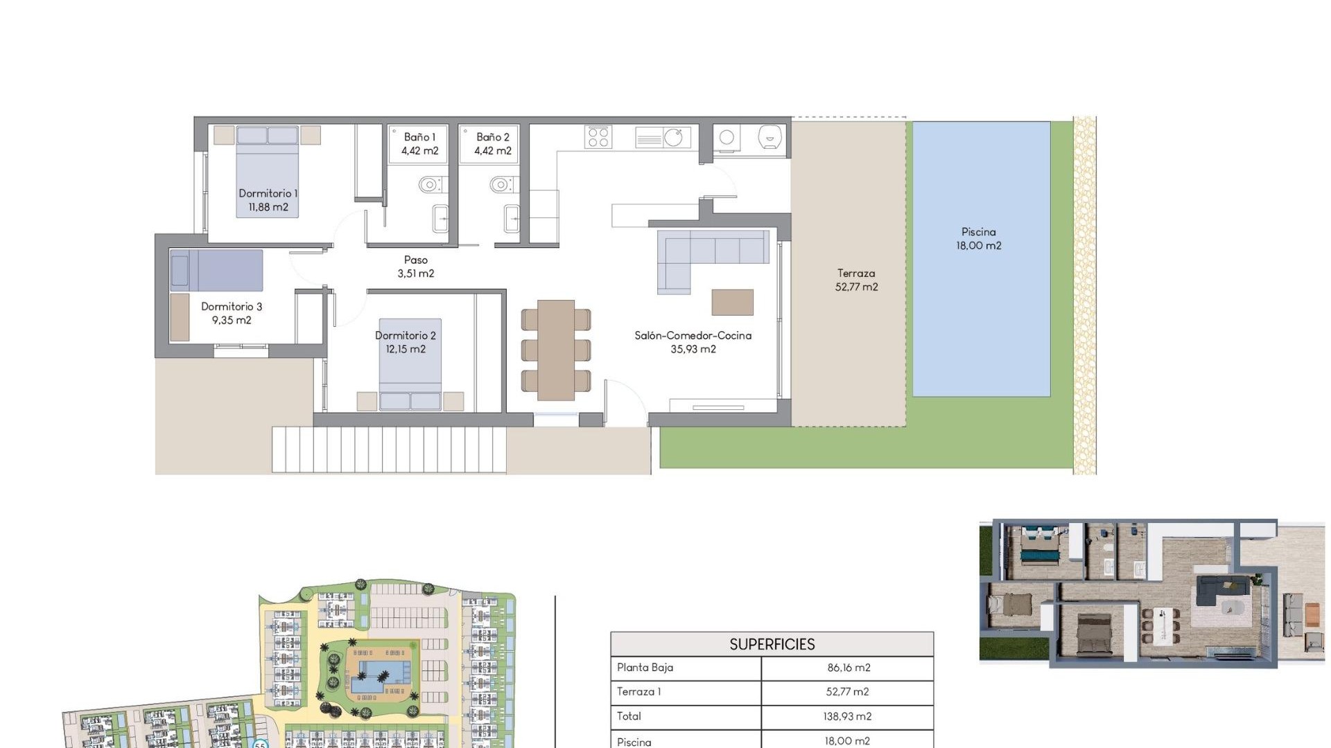 Obra Nueva - Bungalow - Finestrat - Finestrat Hills