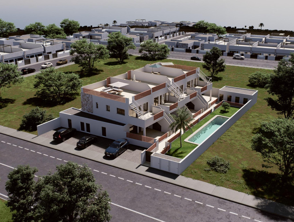 Obra Nueva - Bungalow - Pilar de La Horadada - Parque del Mediterraneo