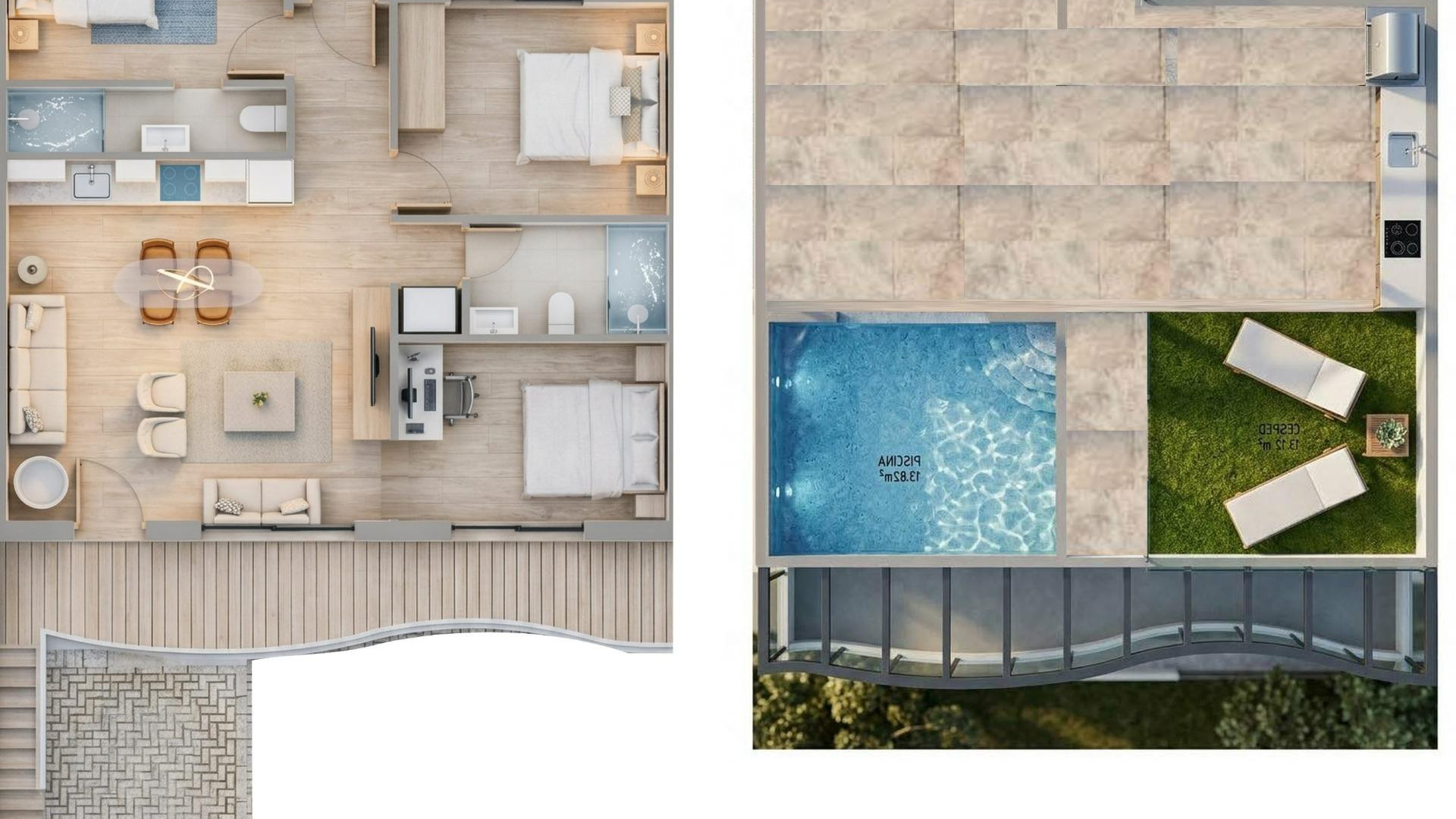 Obra Nueva - Bungalow - Pilar de La Horadada - parques de Andromeda