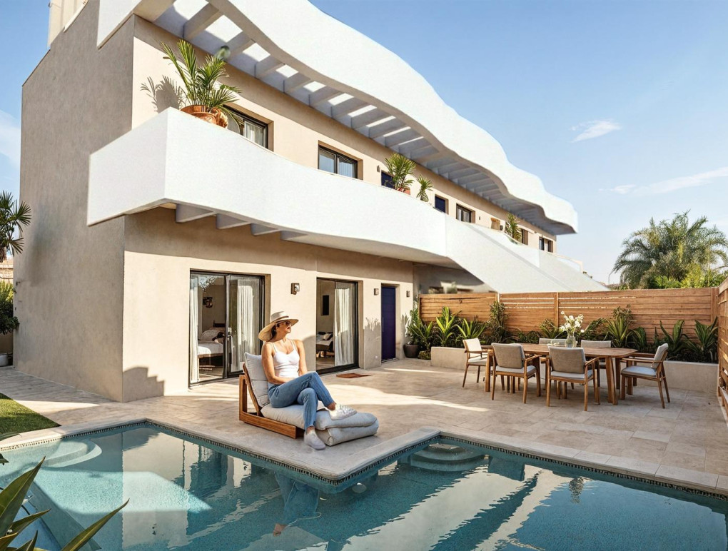 Obra Nueva - Bungalow - Pilar de La Horadada - parques de Andromeda