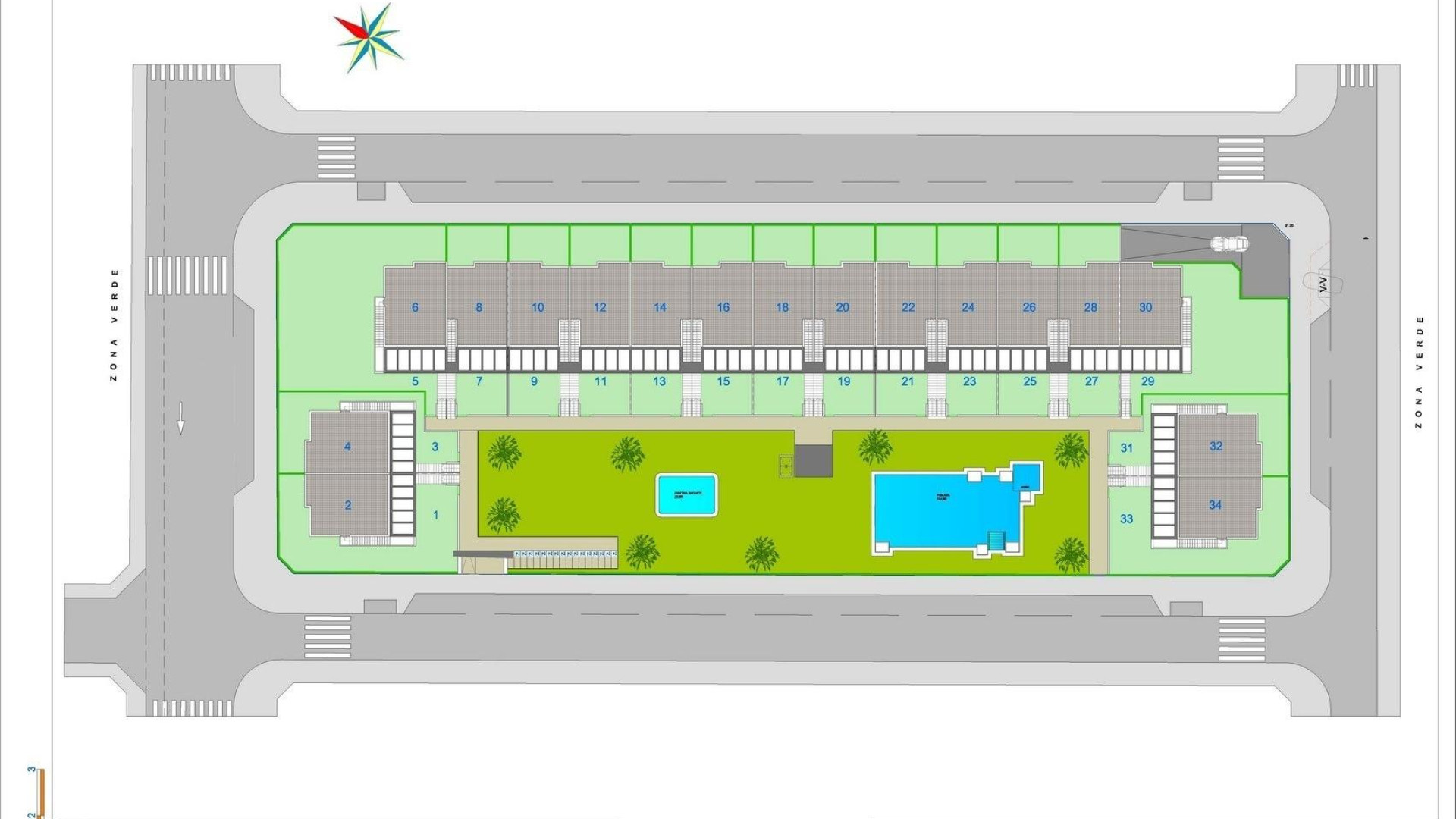 Obra Nueva - Bungalow - Pilar de La Horadada - pueblo