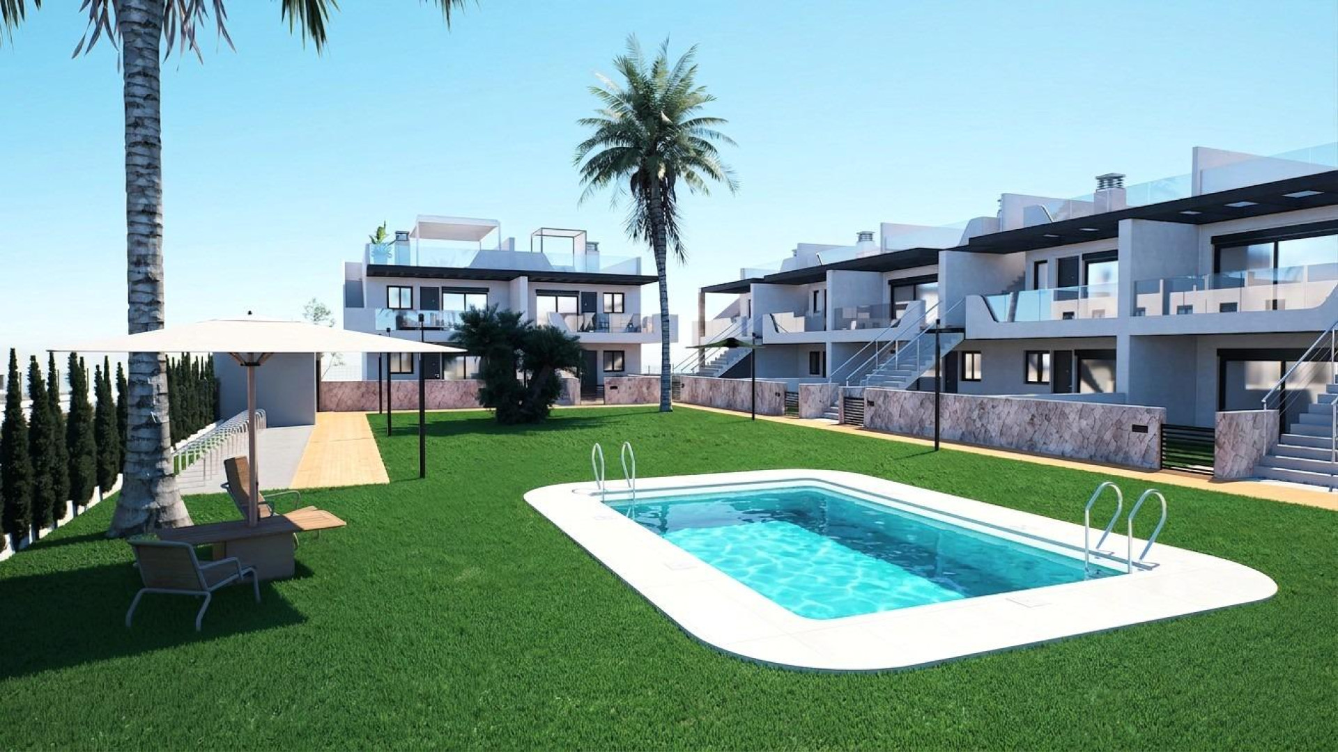 Obra Nueva - Bungalow - Pilar de La Horadada - pueblo