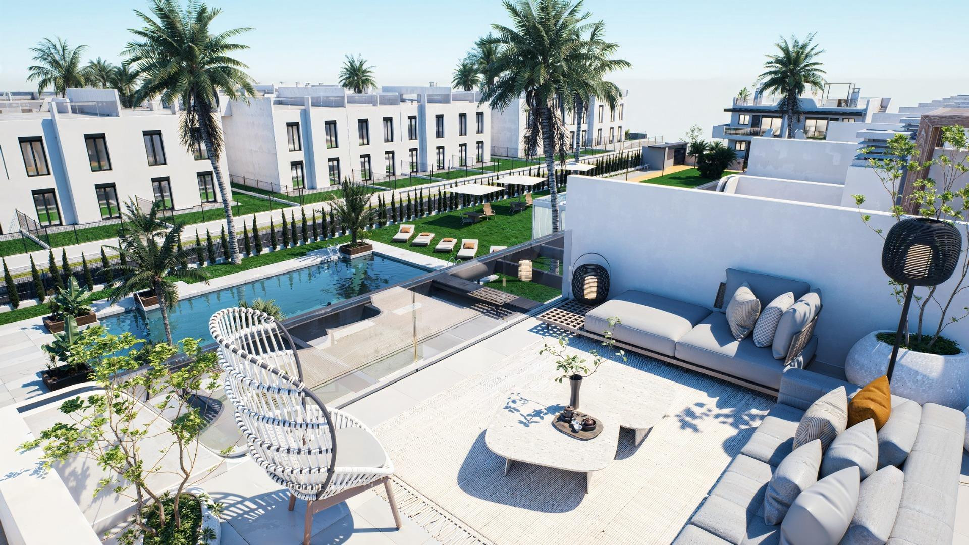 Obra Nueva - Bungalow - Pilar de La Horadada - pueblo