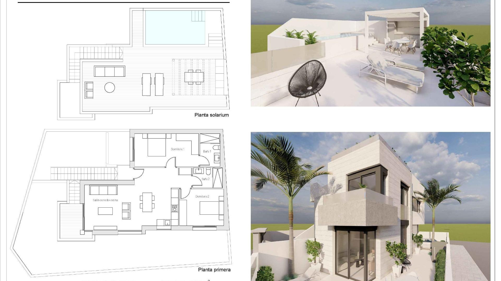 Obra Nueva - Bungalow - Pilar de La Horadada - Zona Pueblo