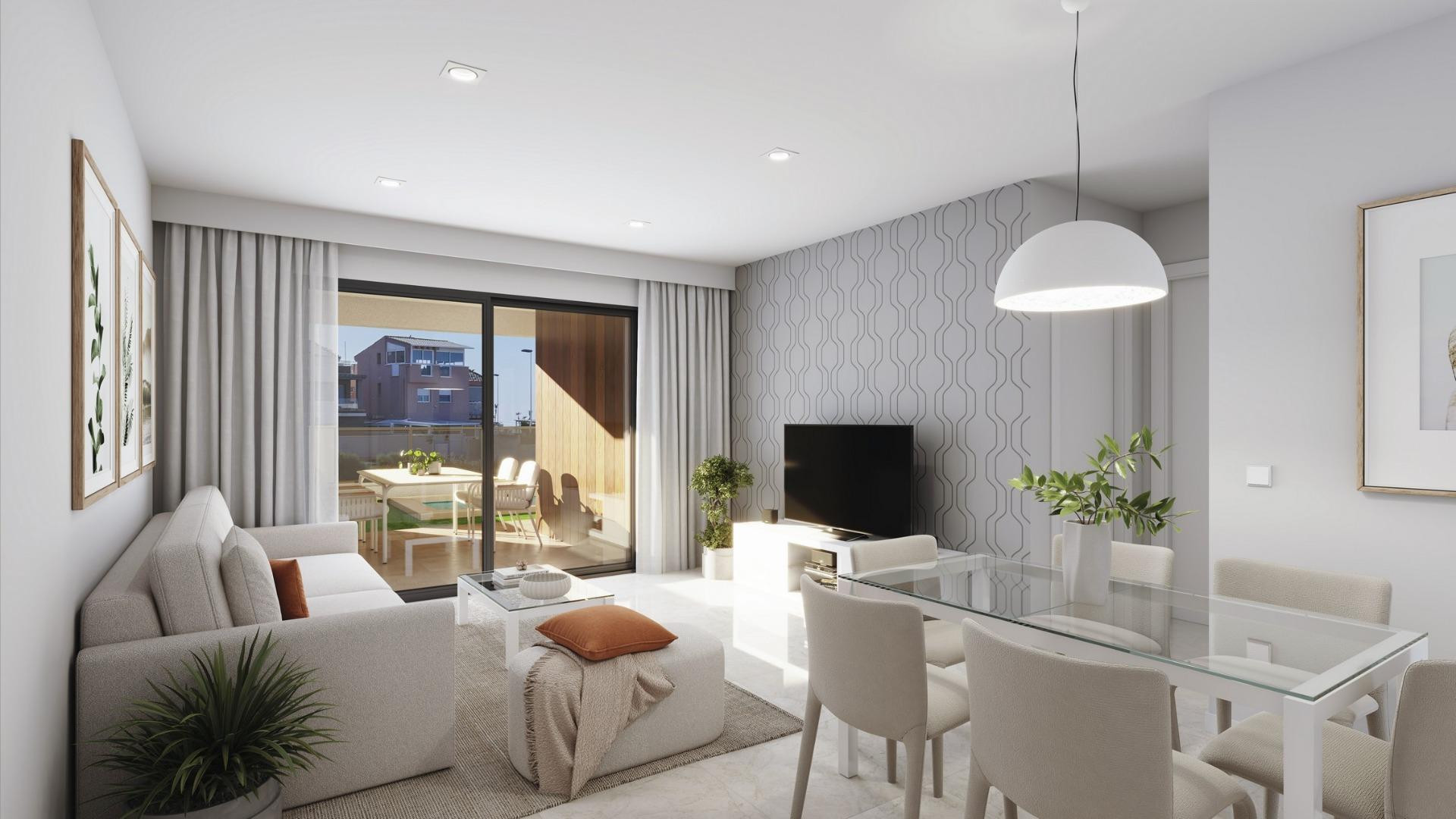 Obra Nueva - Bungalow - Puerto de Mazarron - Playa Negra