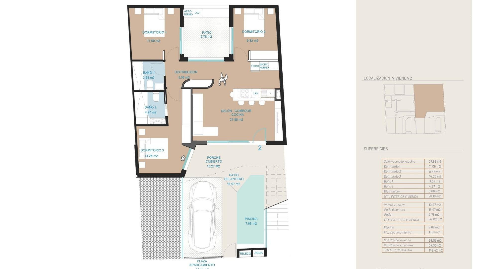 Obra Nueva - Bungalow - San Pedro del Pinatar - Pueblo