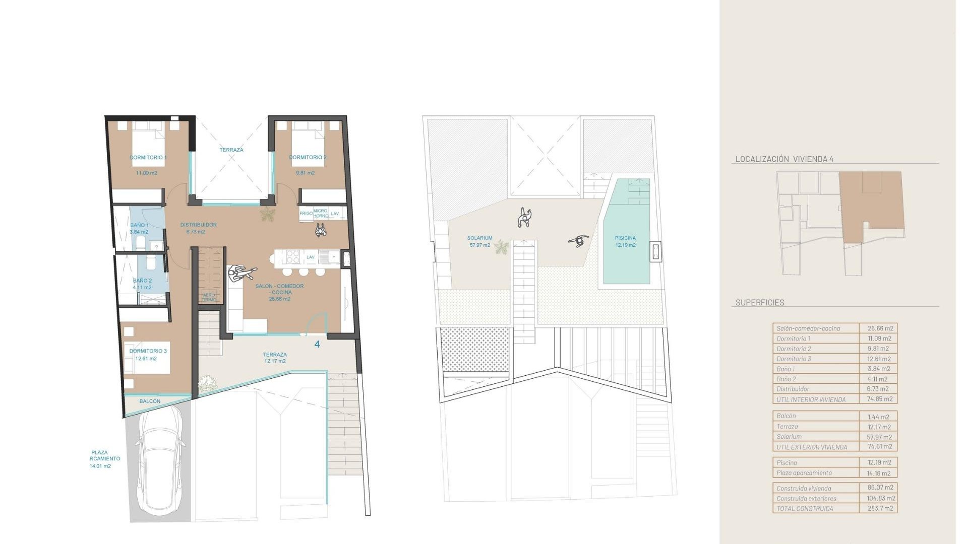 Obra Nueva - Bungalow - San Pedro del Pinatar - Pueblo