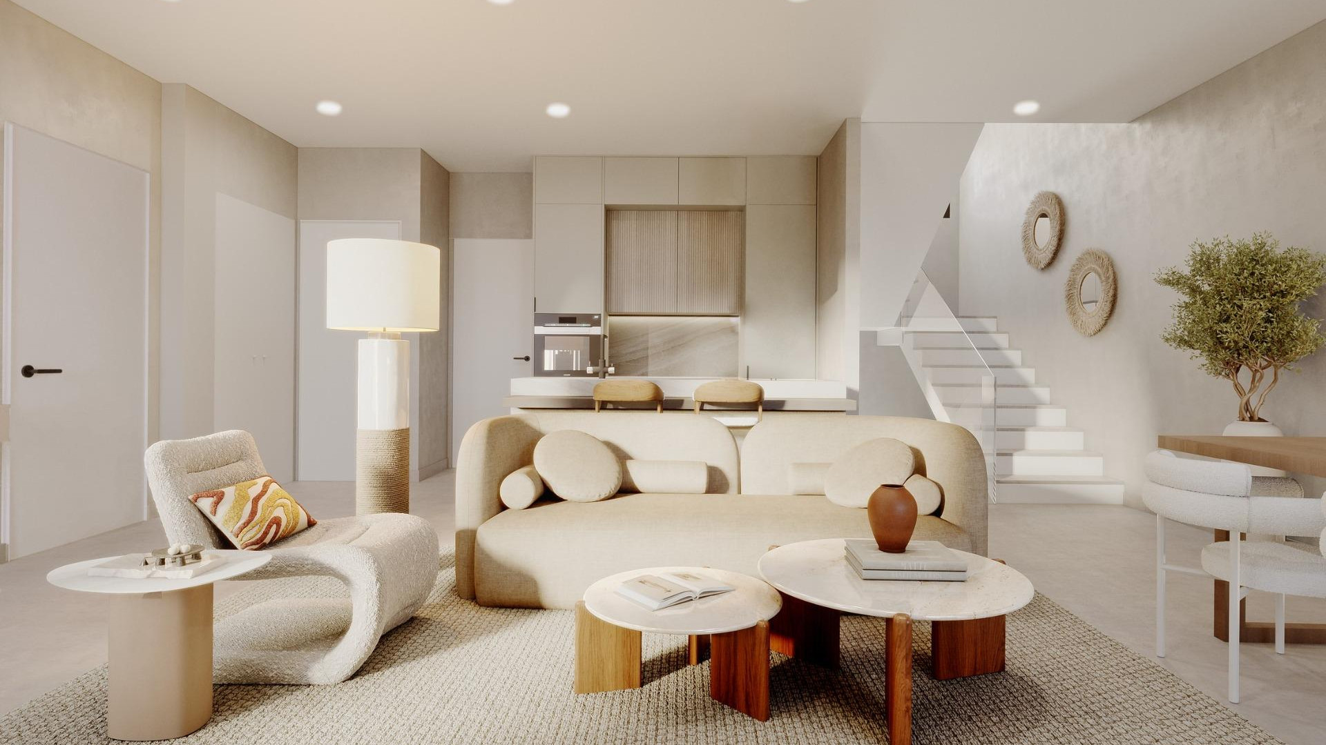 Obra Nueva - Casa adosada - Mojacar - Playa de la Mena