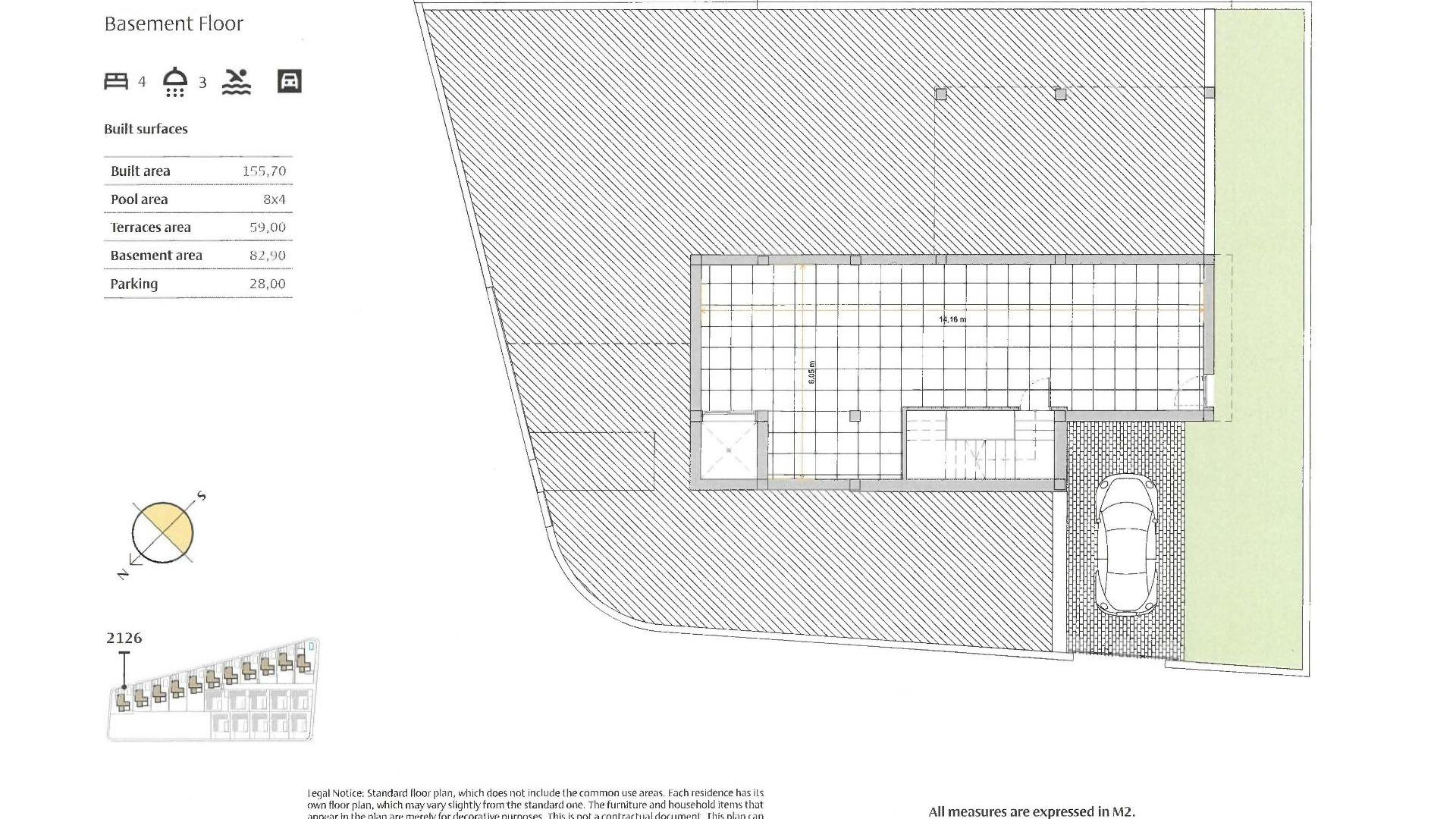 Obra Nueva - Detached Villa - Algorfa - La finca Golf