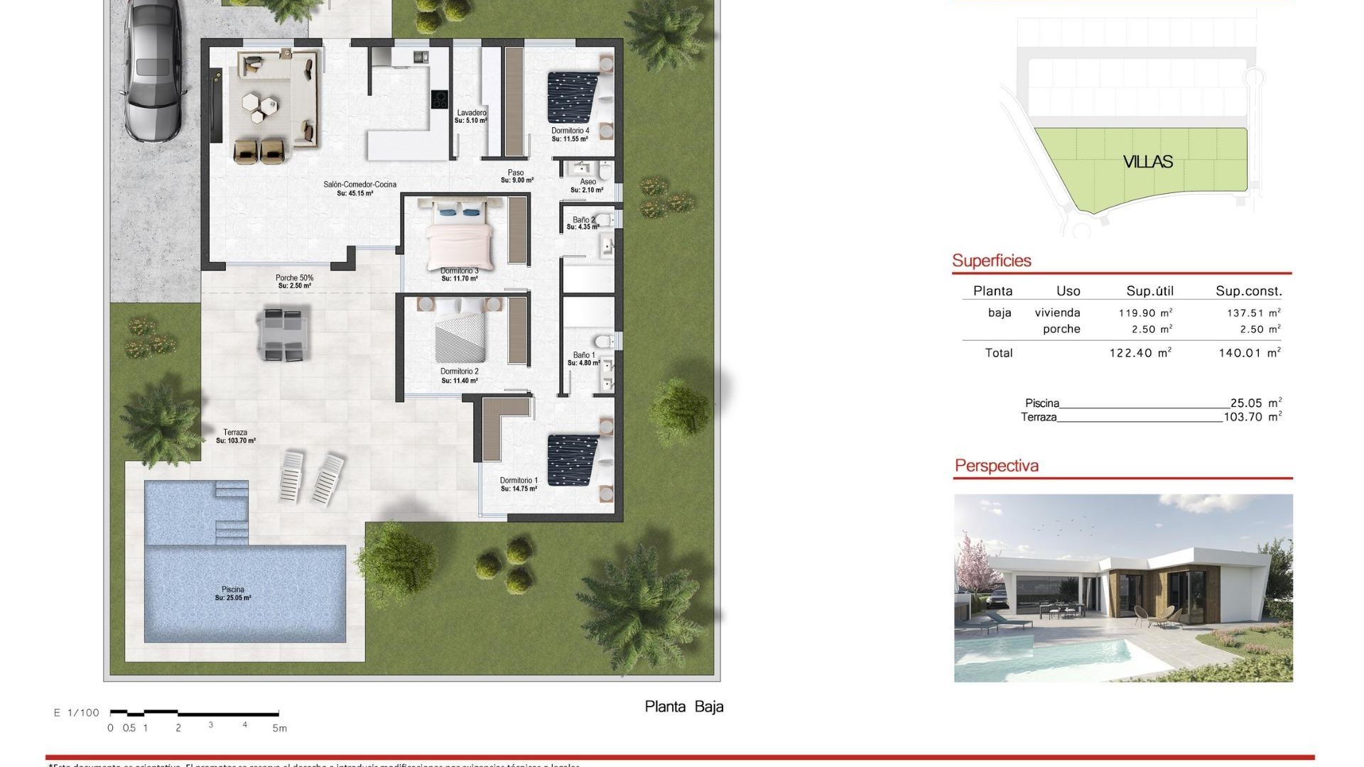 Obra Nueva - Detached Villa - Banos y Mendigo - Altaona Golf And Country Village