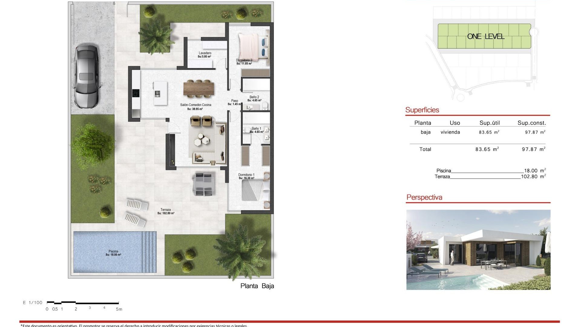 Obra Nueva - Detached Villa - Banos y Mendigo - Altaona Golf And Country Village