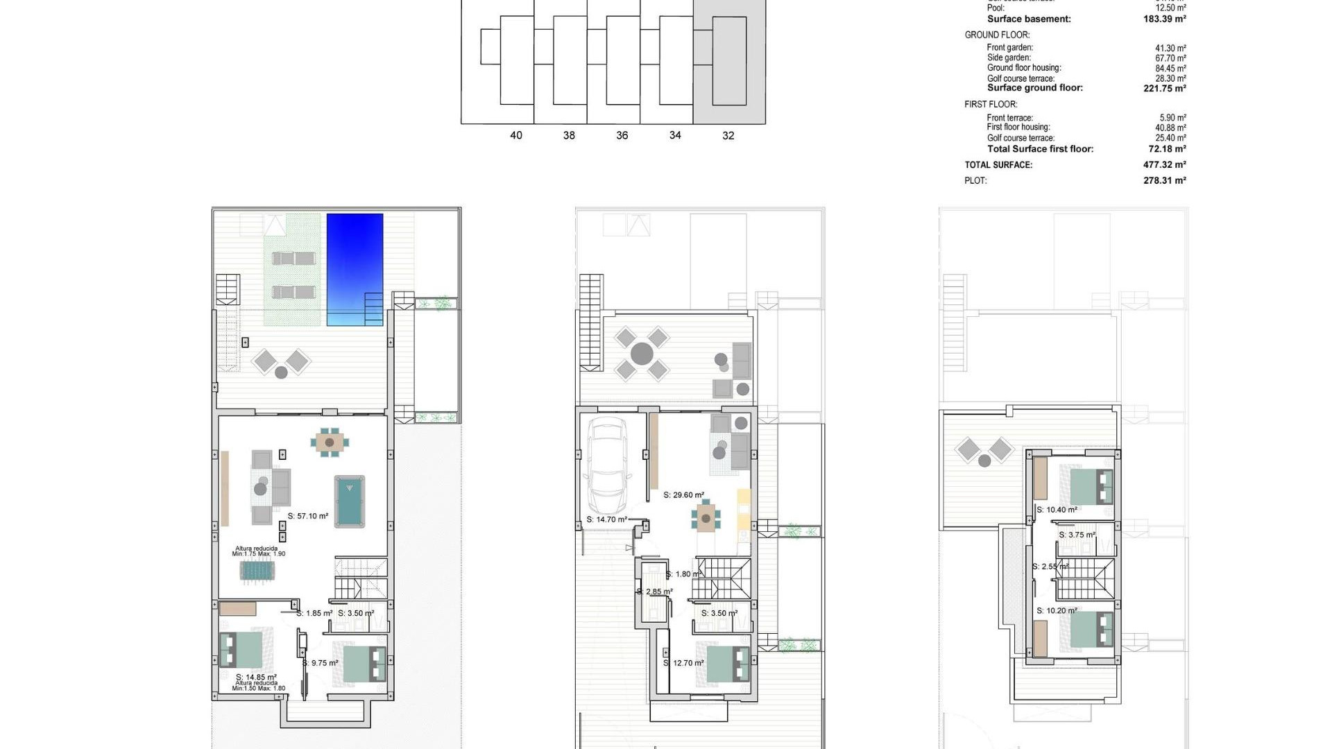 Obra Nueva - Detached Villa - Los Alcazares - Serena Golf