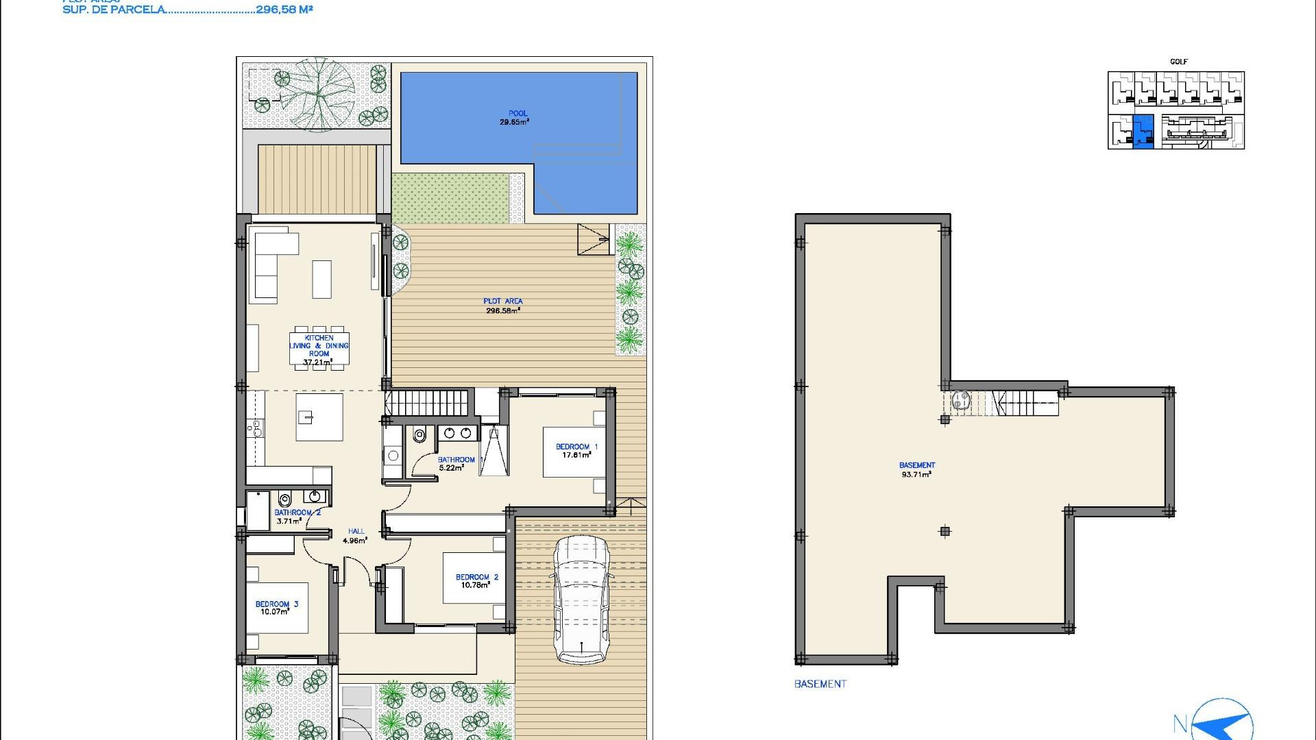 Obra Nueva - Detached Villa - Los Alcazares - Serena Golf