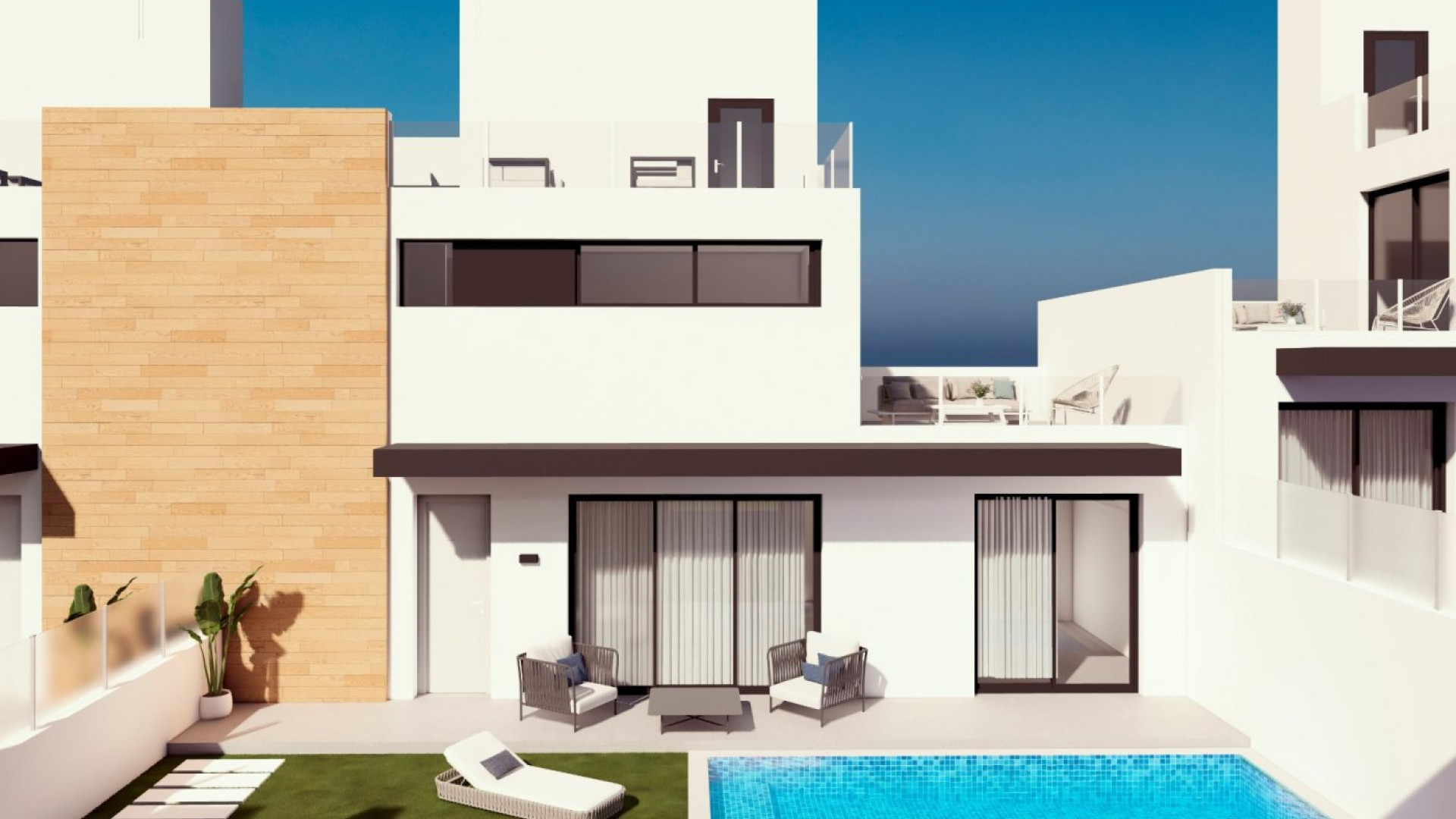 Obra Nueva - Detached Villa - Orihuela Costa - Las Filipinas