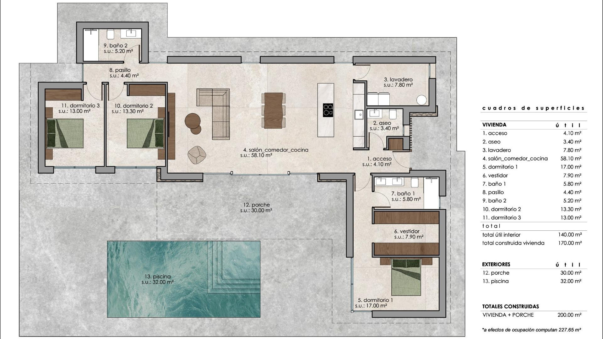 Obra Nueva - Detached Villa - Pinoso - Lel