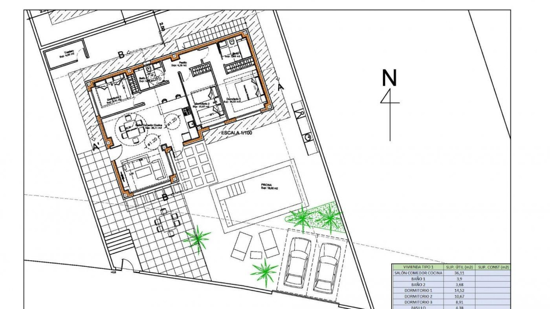 Obra Nueva - Detached Villa - Polop - Alberca