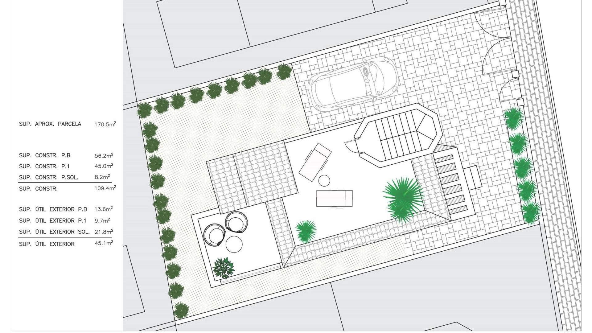 Obra Nueva - Detached Villa - San Fulgencio - El Oasis