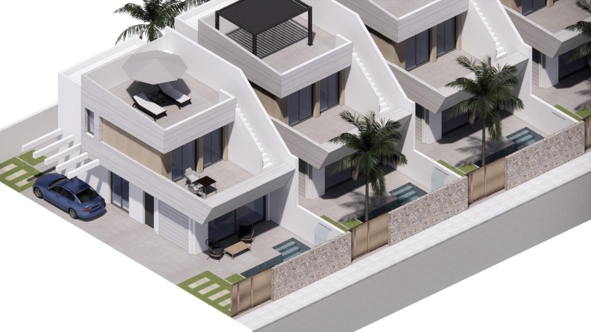 Obra Nueva - Detached Villa - San Javier - Parque de los leones