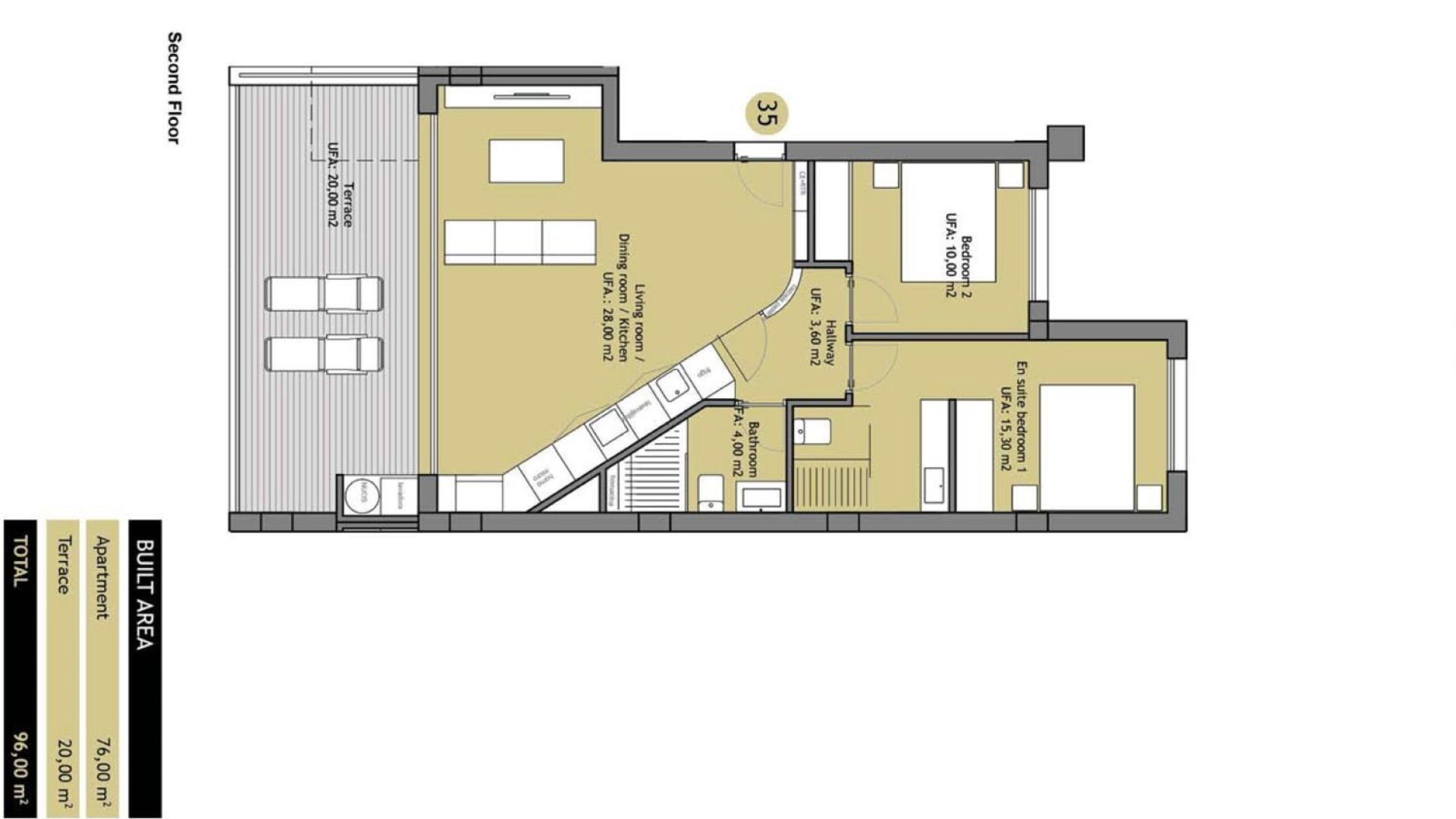 Resale - Apartment - Orihuela - Las Colinas Golf