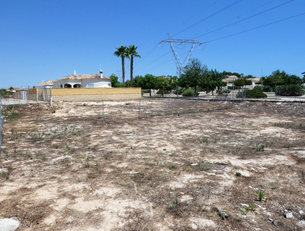 Resale - Plot of Land - La Marina - Oasis