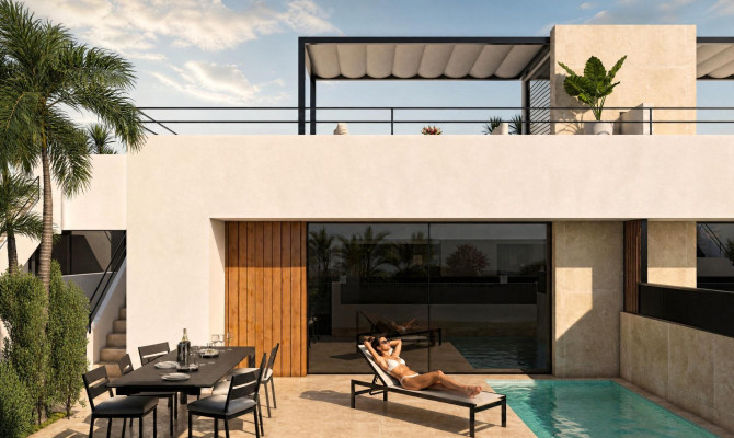 Stadthaus - New Build - Alhama De Murcia - Condado De Alhama