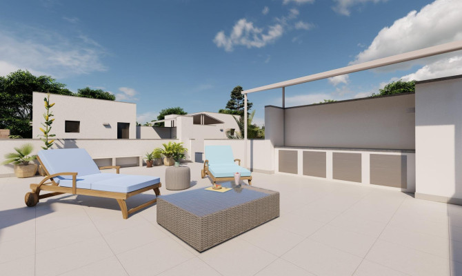 Таунхаус - New Build - Torre Pacheco - Roldán