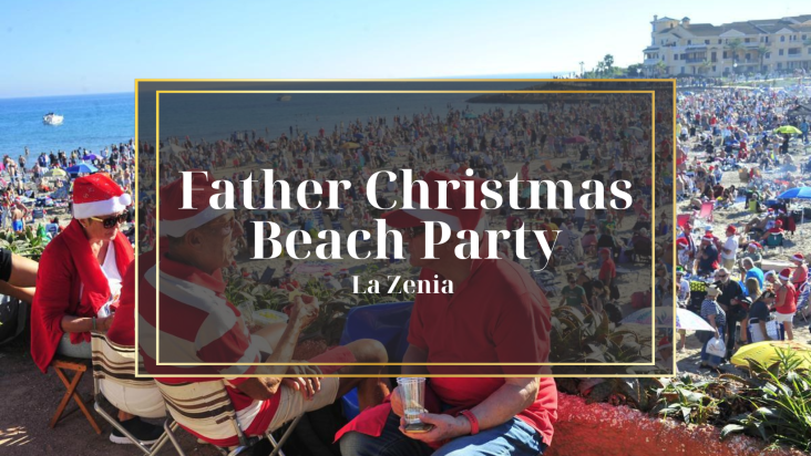 Father Christmas Beach Party, La Zenia
