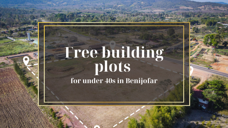 Bezpłatne działki budowlane dla osób poniżej 40 roku życia w Benijófar