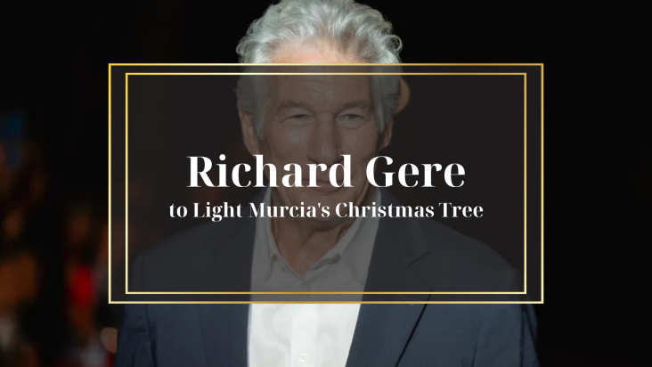 Richard Gere lights Murcia's Christmas Tree
