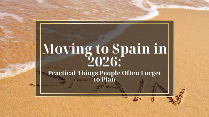Umzug nach Spanien im Jahr 2026: Praktische Dinge, die man bei der Planung oft vergisst