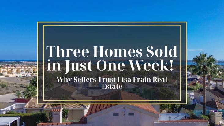 Trzy domy sprzedane w zaledwie tydzień! Dlaczego sprzedający ufają Lisa Frain Real Estate