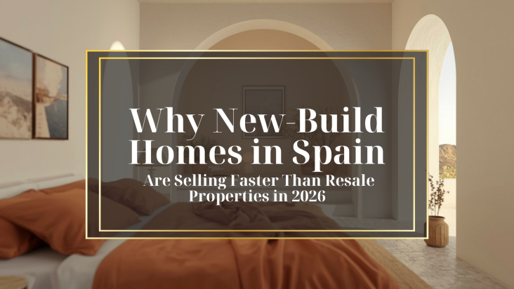 Waarom nieuwbouwwoningen in Spanje in 2026 sneller verkopen dan bestaande woningen.