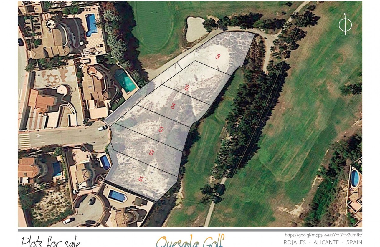 Nouvelle construction - Plot of Land - Ciudad Quesada - La Marquesa Golf